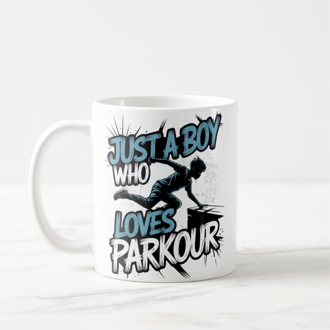 Caneca De Café Parque de Diversões Engraçado Apenas um Rapaz que  (Esquerda)