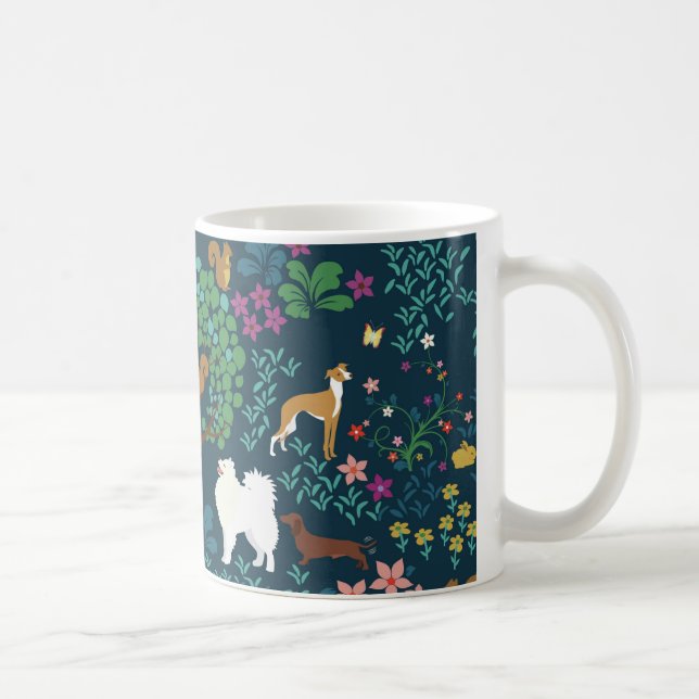 Caneca De Café Parque dos Cachorros por Coleção de Raça - Mug (Direita)