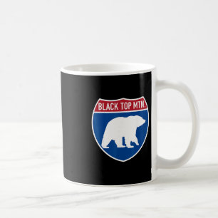 Caneca De Café Parque Estadual Black Top Mountain Geórgia Urso Ga