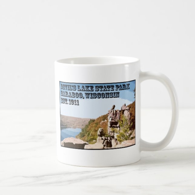 Caneca De Café Parque Estadual do Lago do Diabo (Direita)