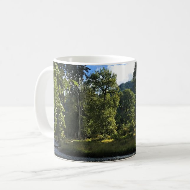 Caneca De Café Parque Estadual do Lago Wallowa, OR (Frente Esquerda)