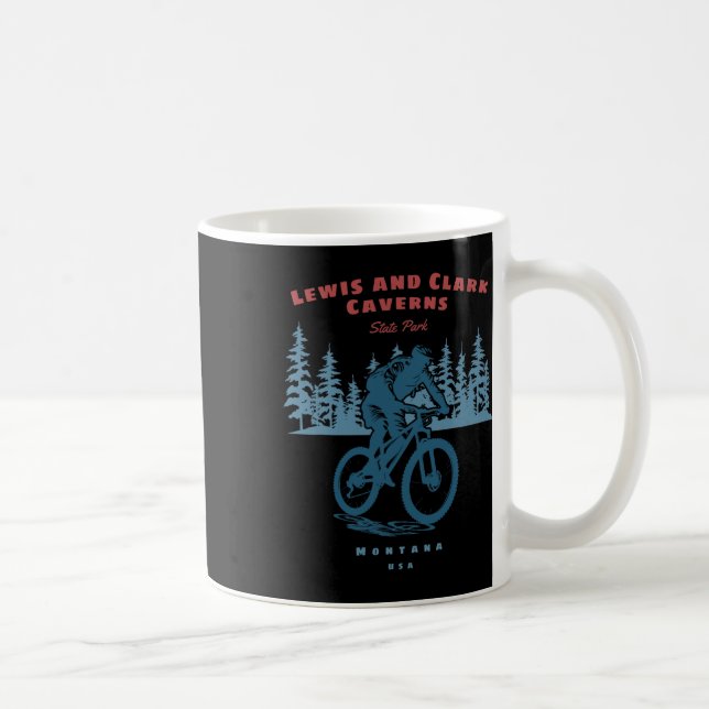 Caneca De Café Parque Estadual Lewis And Clark Caverns Mountain B (Direita)