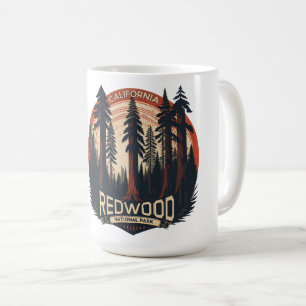 Caneca De Café Parque Estadual Nacional Redwood, Costa da Califór