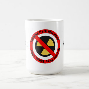 Caneca De Café Parque Maryland de Takoma - paz agora