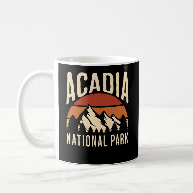 Caneca De Café Parque Nacional Acadia (Esquerda)