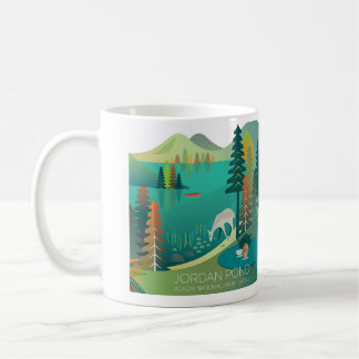 Caneca De Café Parque Nacional Acadia, Jordan Pond Mug