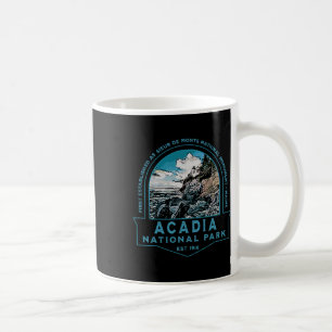 Caneca De Café Parque Nacional Acadia Maine EUA Férias Viagem Sou