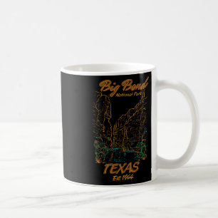 Caneca De Café Parque Nacional Big Bend Texas Acampamento Hiking