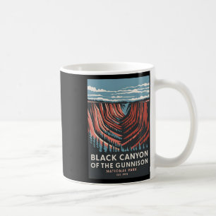 Caneca De Café Parque Nacional Black Canyon Of The Gunnison Vinta