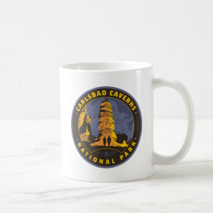 Caneca De Café Parque Nacional Carlsbad
