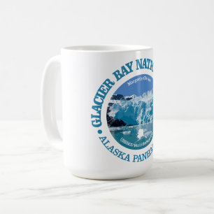 Caneca De Café Parque Nacional da Baía de Glacier (cor)