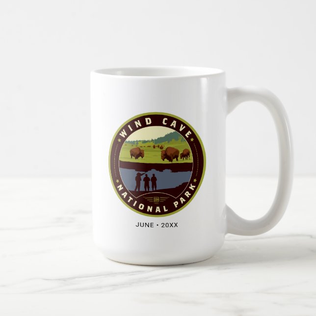 Caneca De Café Parque Nacional da Caverna Eólica (Direita)