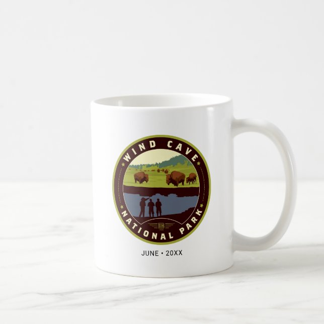 Caneca De Café Parque Nacional da Caverna Eólica (Direita)