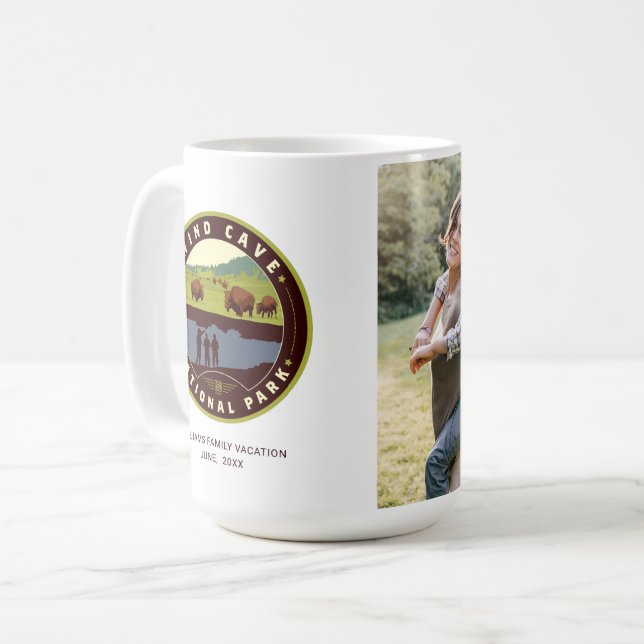 Caneca De Café Parque Nacional da Caverna Eólica (Frente Esquerda)