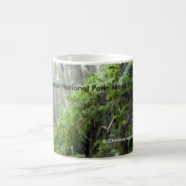 Caneca De Café Parque Nacional da Geleira, Montana Encosta Musgos