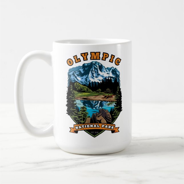 Caneca De Café Parque Nacional da olimpiadas (Esquerda)