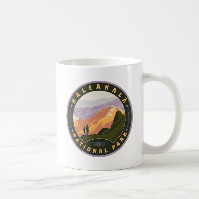 Caneca De Café Parque Nacional de Haleakala (Direita)