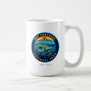 Caneca De Café Parque Nacional de Tortugas Seco