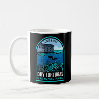 Caneca De Café Parque Nacional de Tortugas Seco