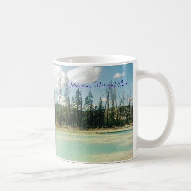 Caneca De Café Parque nacional de Yellowstone (Direita)