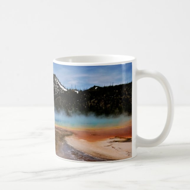 CANECA DE CAFÉ PARQUE NACIONAL DE YELLOWSTONE, PRISMÁTICO GRANDE (Direita)