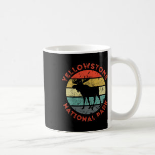 Caneca De Café Parque Nacional de Yellowstone Wyoming Alce Hiking