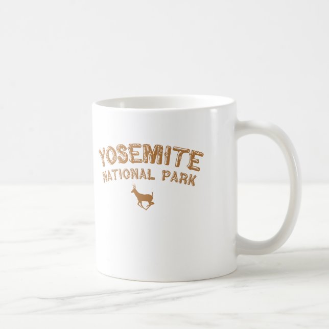 Caneca De Café Parque nacional de Yosemite (Direita)