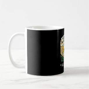 Caneca De Café parque nacional de Yosemite design retrô vintage