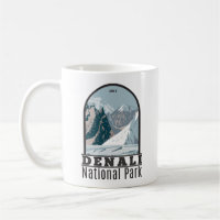 Parque Nacional Denali Alaska Monte Hunter Vintage