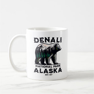 Caneca De Café Parque Nacional Denali Alaska Mountain América do 