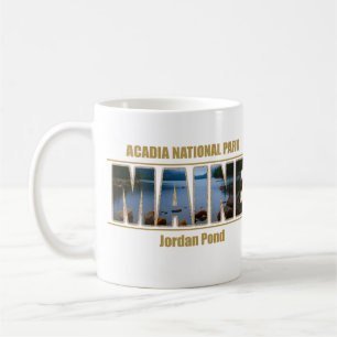 Caneca De Café Parque nacional do Acadia da pia batismal da