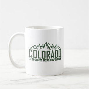 Caneca De Café Parque Nacional do Colorado Rocky
