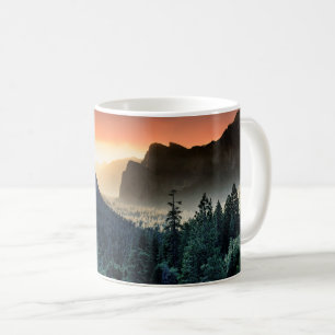 Caneca De Café Parque nacional do nascer do sol   Yosemite