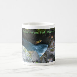 Caneca De Café Parque Nacional Glacier, Montana Avalanche Gorge