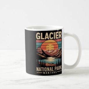 Caneca De Café Parque Nacional Glacier Urso Vintage Montana Camin