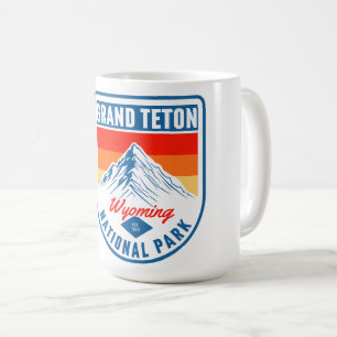 Caneca De Café Parque Nacional Grand Teton Wyoming Natureza Ao Ar