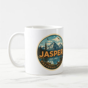 Caneca De Café Parque Nacional Jasper aventura nas Montanhas Roch