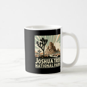 Caneca De Café Parque Nacional Joshua Tree Caminhada Vintage Camp