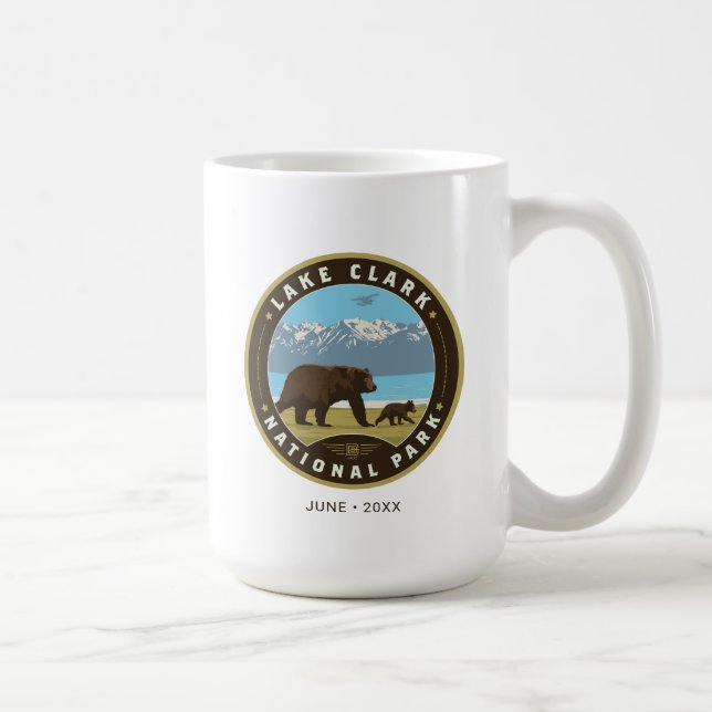 Caneca De Café Parque Nacional Lake Clark (Direita)