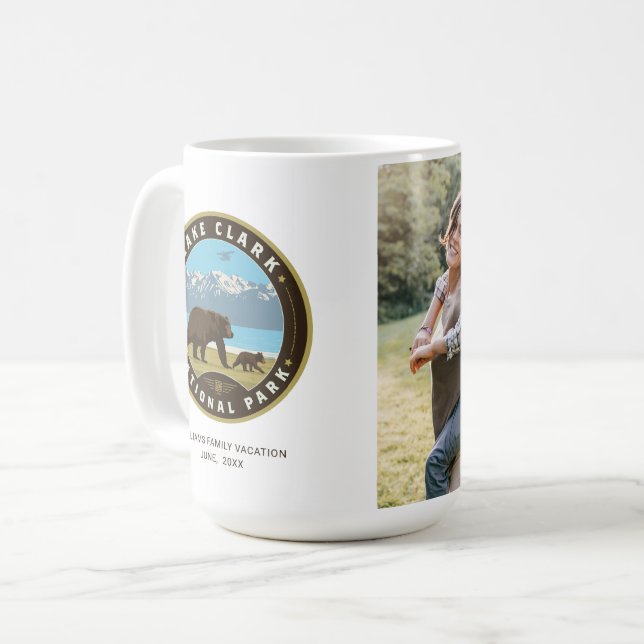 Caneca De Café Parque Nacional Lake Clark (Frente Esquerda)