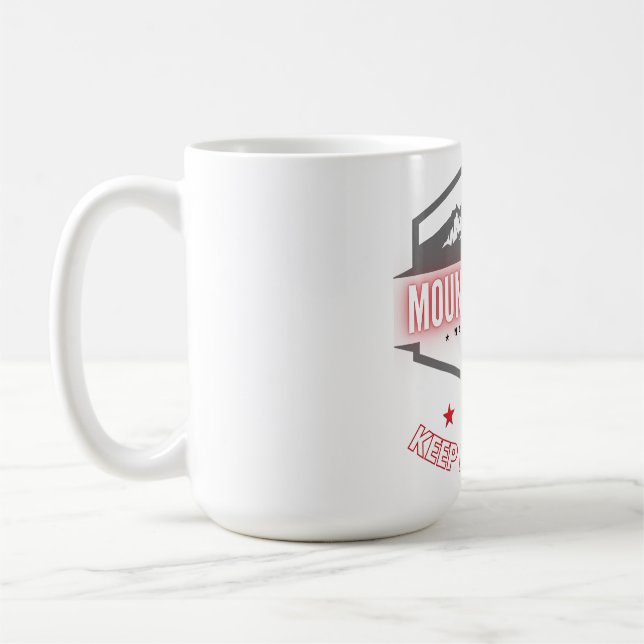 Caneca De Café Parque Nacional Mount Rainier (Esquerda)