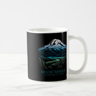 Caneca De Café Parque Nacional Mt. Rainier Trilha Acampamento Mon