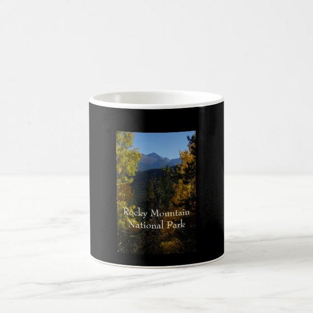 Caneca De Café Parque Nacional Personalizado da Montanha Rochosa (Centro)