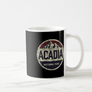 Caneca De Café Parque Nacional Retro Acadia Vintage Montanha Mulh