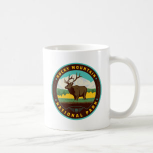 Caneca De Café Parque Nacional Rocky Mountain