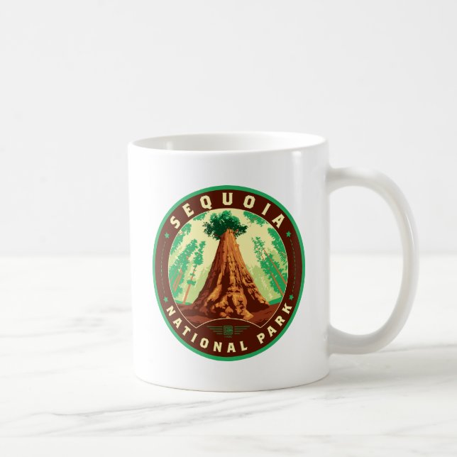 Caneca De Café Parque Nacional Sequoia (Direita)
