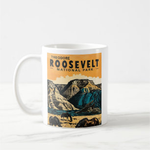 Caneca De Café Parque Nacional Theodore Roosevelt