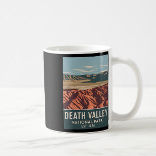 Caneca De Café Parque Nacional Vale da Morte Acampamento Vintage