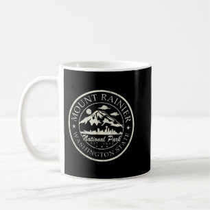 Caneca De Café Parque Nacional Vintage Mt Rainier Retro
