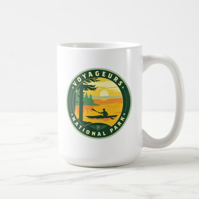 Caneca De Café Parque Nacional Voyageurs (Direita)